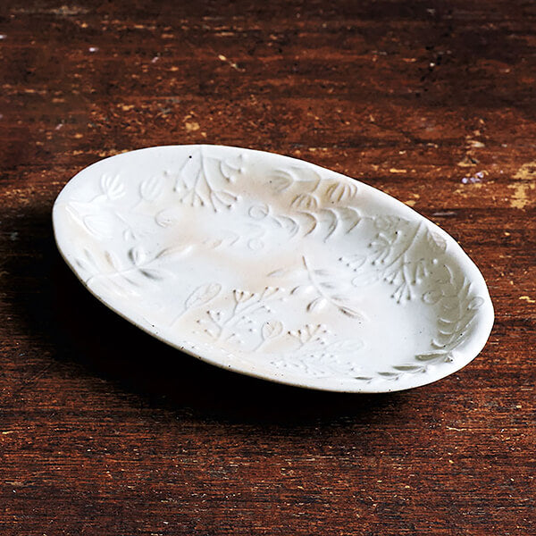 茶色い持ち手付き陶器の壺 木製蓋のちっちゃくて可愛いらしい壷ツボ/甕カメ - たんぽぽ