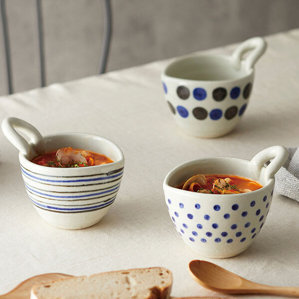 水玉 なっとうボウル 13cm