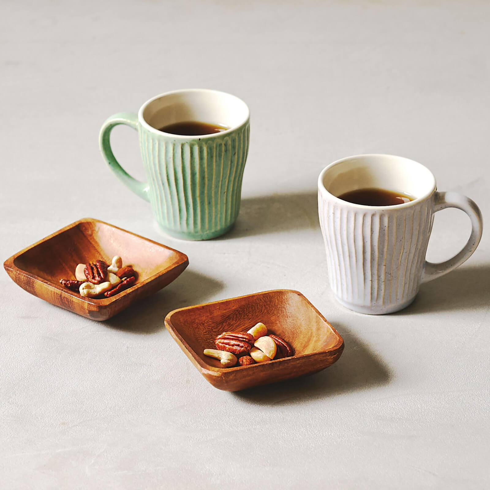 リップル ペアギフト マグカップ＆木トレー 330ml | aito製作所