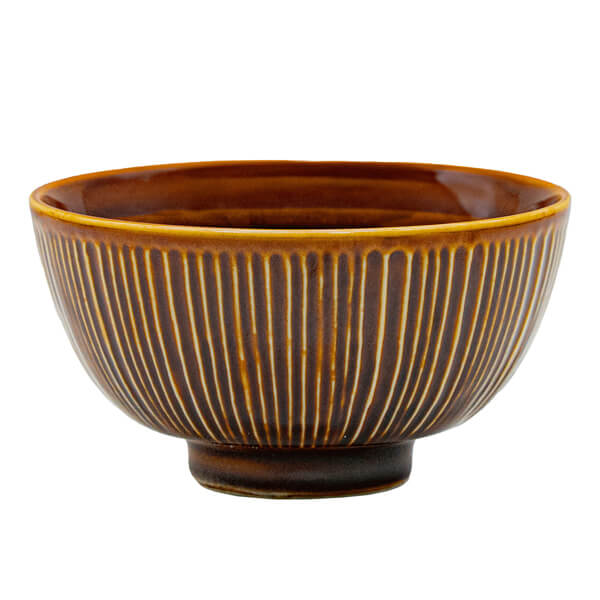 Sogi(ソギ) 茶碗  11cm アメ