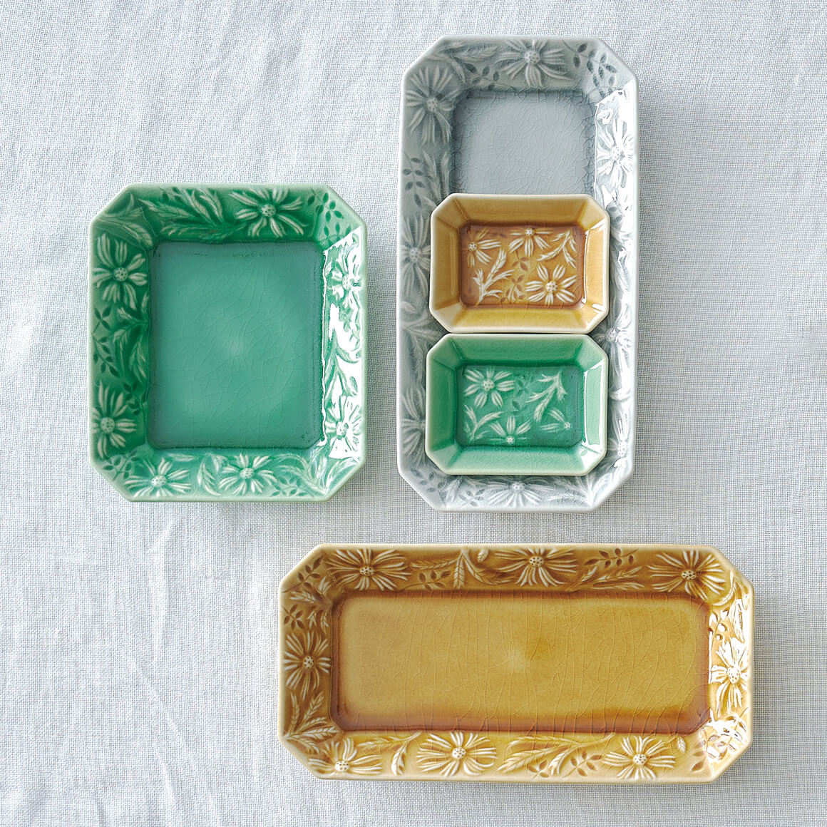 マーガリート 角皿 16cm