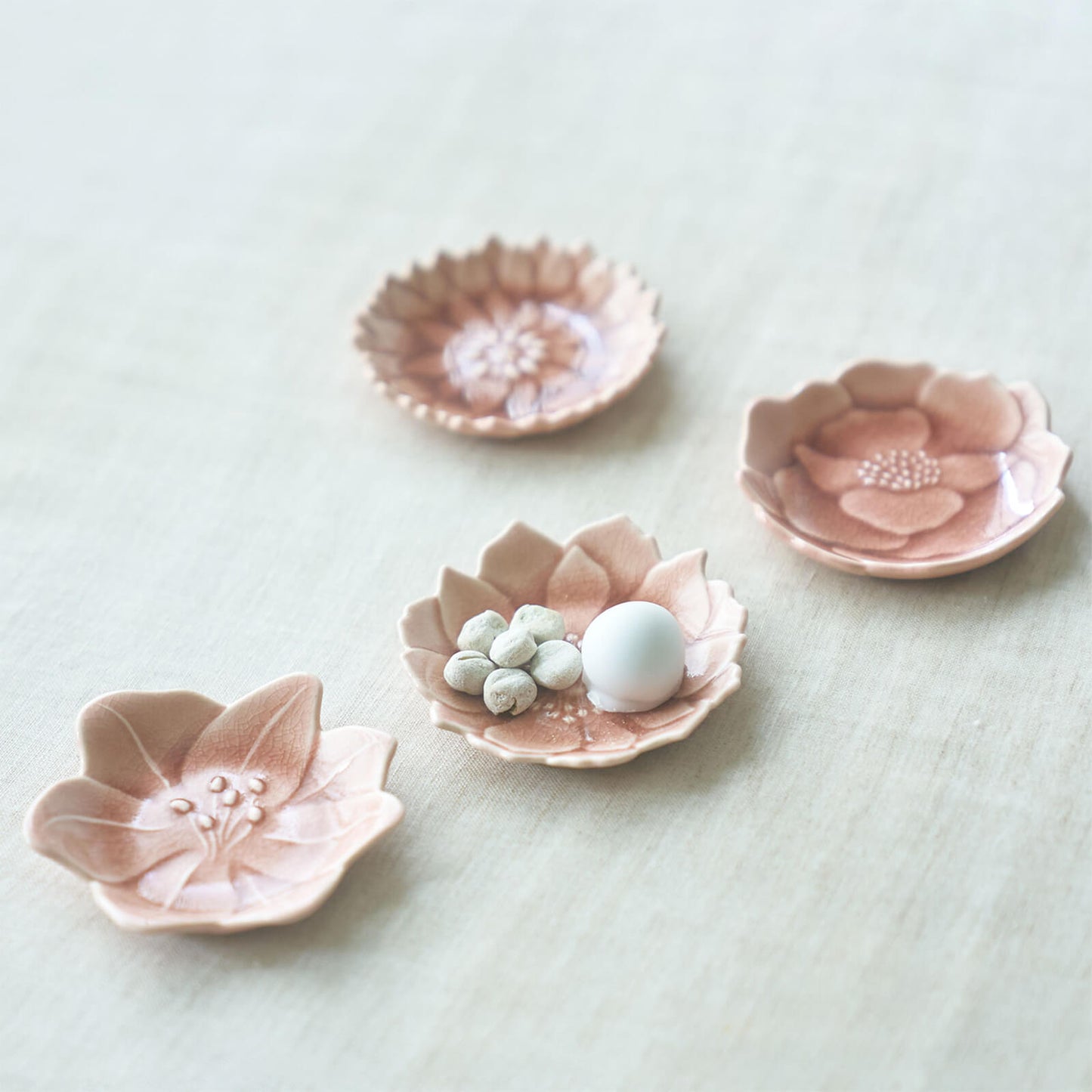 形 ダリア 豆皿 7cm