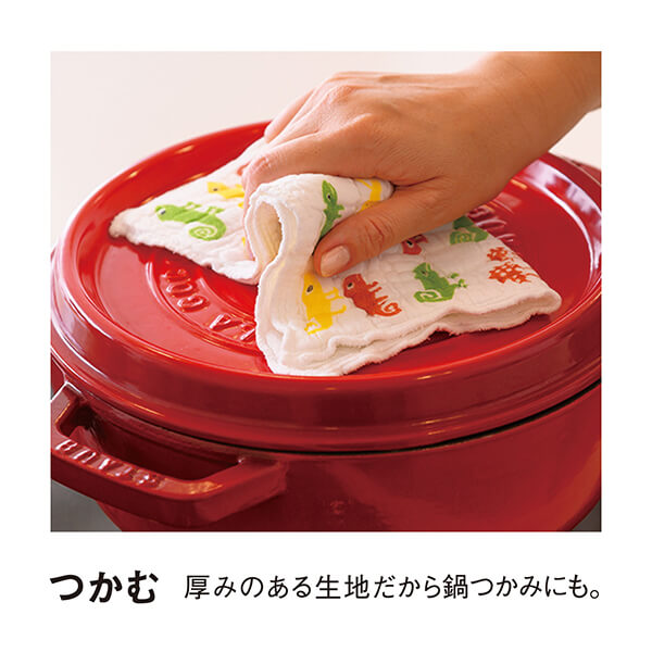 レオ・レオニ 蚊帳生地ふきん L 40cm