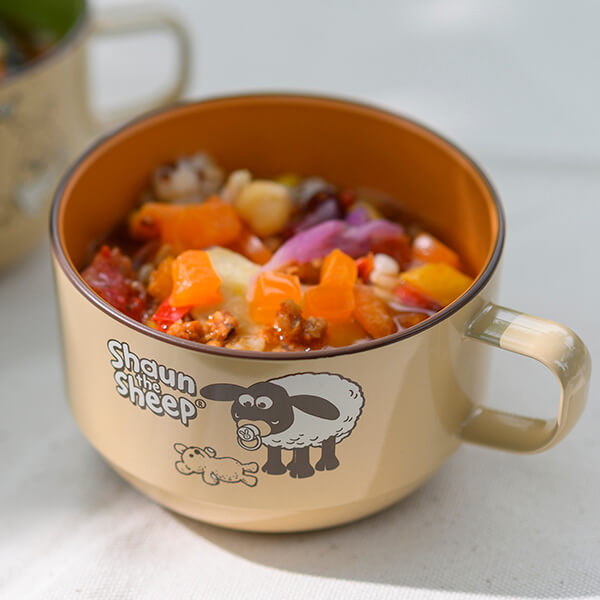 ひつじのショーン スープカップ 380ml | aito製作所 | 美濃焼・瀬戸焼