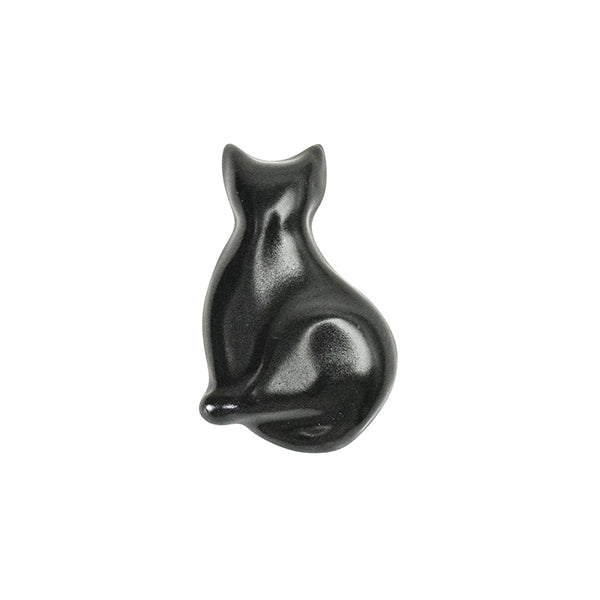 ねこ 箸置き 6cm クロ