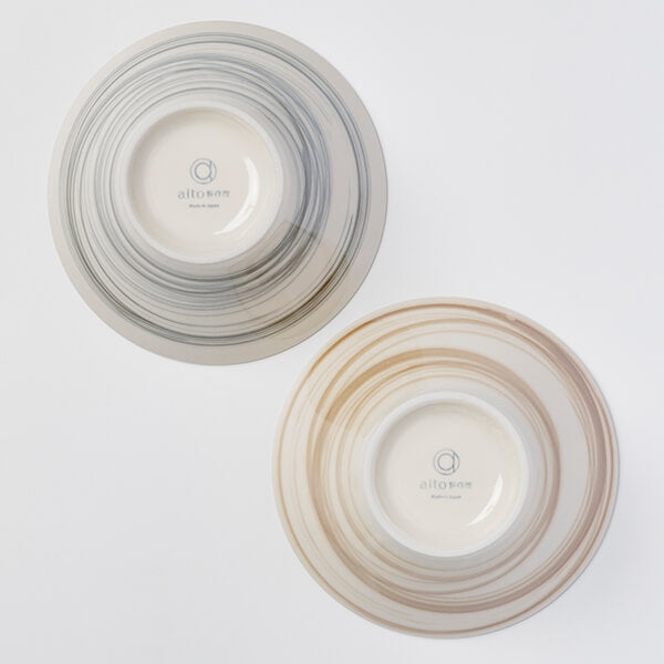 スピラル ペアギフト 茶碗＆箸・箸置き 6点セット