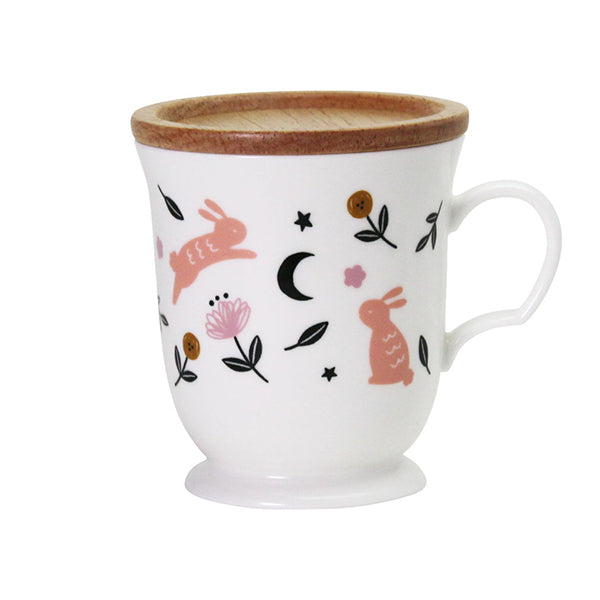 フォレストアニマルズ マグカップ コースター付 350ml うさぎ