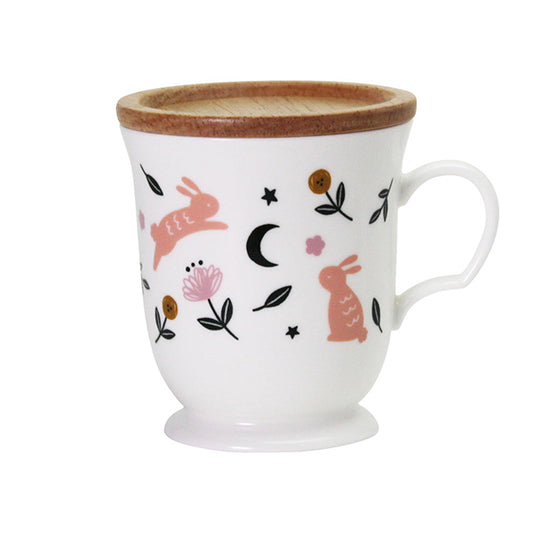 フォレストアニマルズ マグカップ コースター付 350ml うさぎ