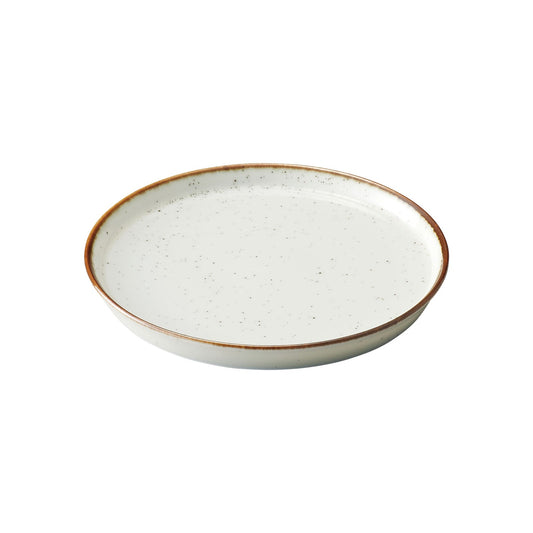 グレイン プレートM 15cm ブラウン