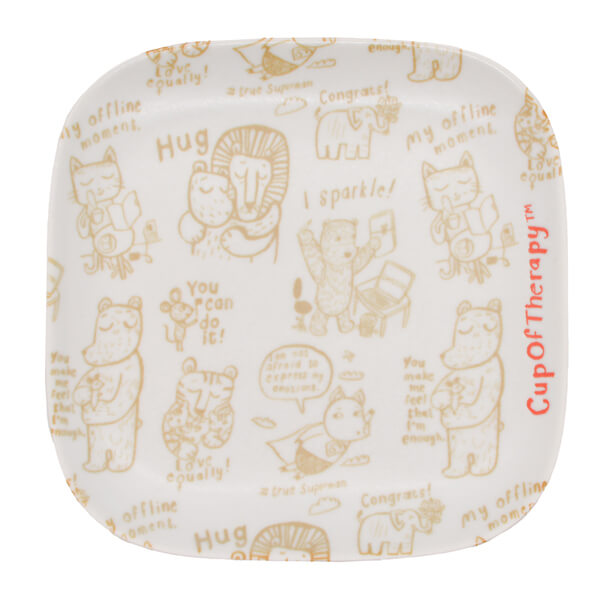 CupOfTherapy スクエアプレート 15cm | aito製作所 | 美濃焼・瀬戸焼を