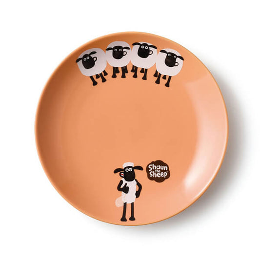 ひつじのショーン プレート 17cm ショーンと仲間