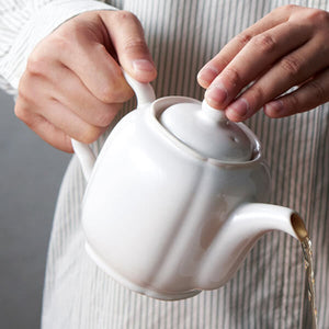 エイム ポット 500ml ティーポット 茶こし付 美濃焼 – aito(アイトー