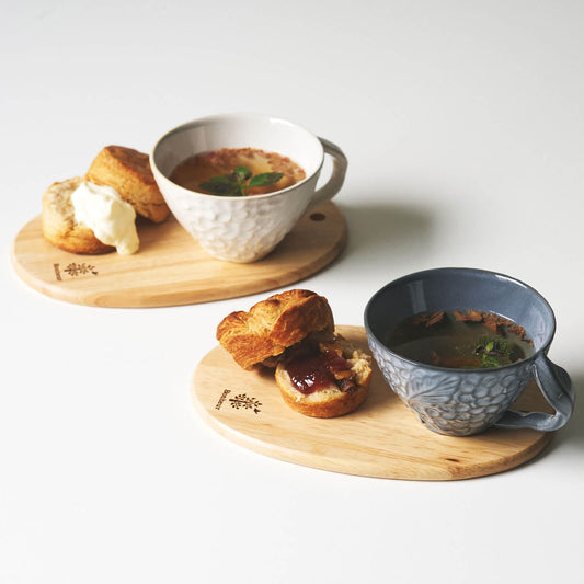 Lien(リアン) ペアギフト カップ&プレート 4点セット 330ml